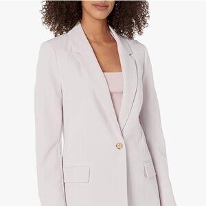 The Drop “Blake” Long Blazer in “Lilac Marble” Size XXL NWT One Button